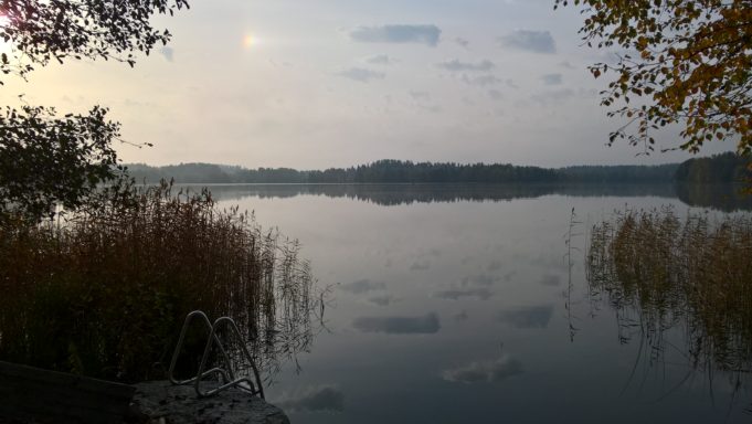 Maisema Tottijärvellä