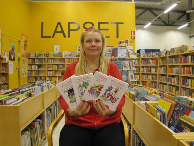 Pia Mäkinen kirjailijavieraana Nokian pääkirjastossa 8.3.2019 klo 17:30