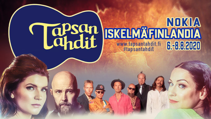 Tapsan Tahtien konserteissa esiintyvät 6.-8.8.2020 Suvi Teräsniska, Erin, Tuure Kilpeläinen ja Kaihon karavaani sekä Vesterinen yhtyeineen.