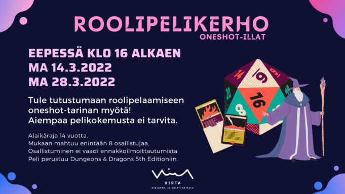 Roolipelikerho 03/2022